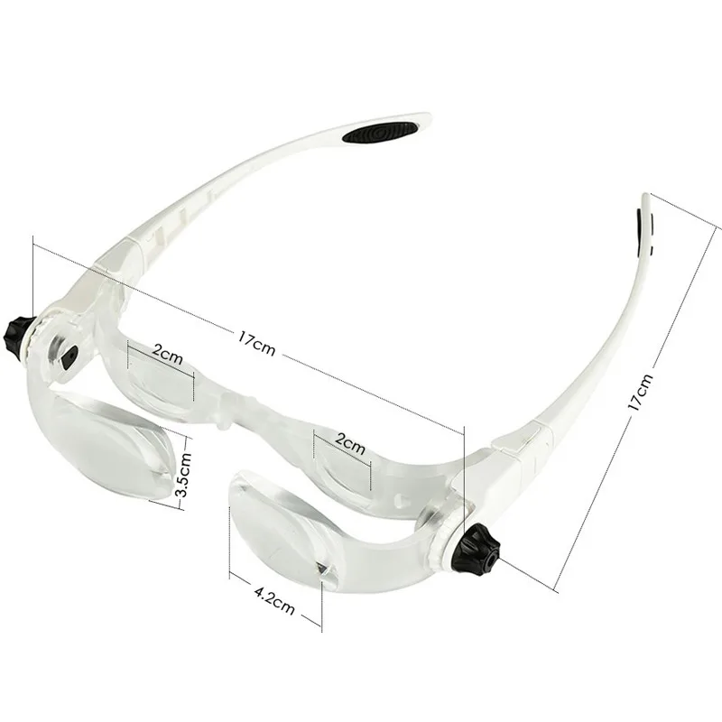 Оголовье 4.0X кронштейн тв стекло es Лупа очки увеличительное стекло с держателем телефона чехол оптические инструменты
