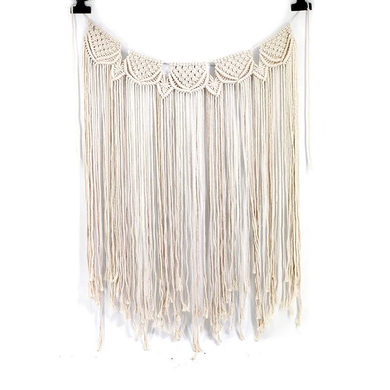 85*110 смбольшой макраме настенный Тканый гобелен в богемном стиле