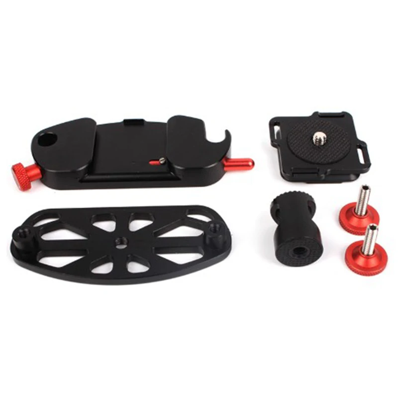 

Backpack Chest Strap Button Mount Clip Belt Including 1/4 inch Adapter For Osmo+ Osmo Mobile Waist Buckle For Slr Camera Parts