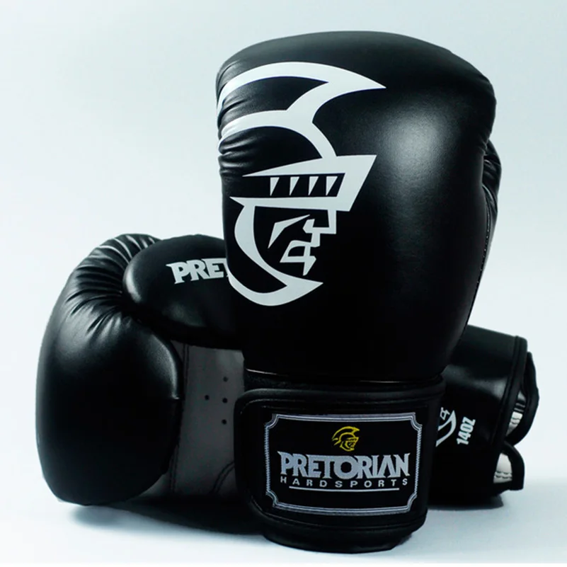 Koop 10 16 Oz Groothandel Braziliaanse Pretorian Muay Thai Pu Lederen Bokshandschoenen Twin Vrouwen Mannen Mma Gym Training Subsidie bokshandschoenen