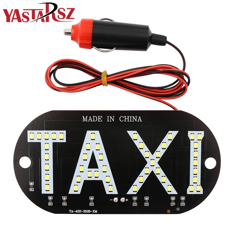 

1pcs/set high quality Roof lyft panel light Taxi Top Light New LED 12V Car Super Bright LED Light with Cigarette lighter