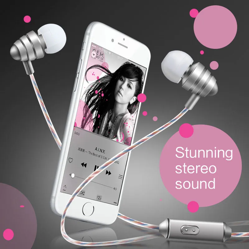 

EARBUD EARPHONES-with Mic,fashion Wired earphones ,HIFI,Ergonomic Comfort-Fit,for Phone Headset,3 color TW-769 ITSYH