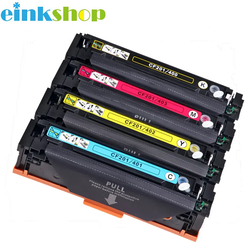 Картридж с тонером Einkshop M252dn для HP CF401A 402 403A 201A Color LaserJet Pro M252n MFP M277dw M277n M274n|Детали