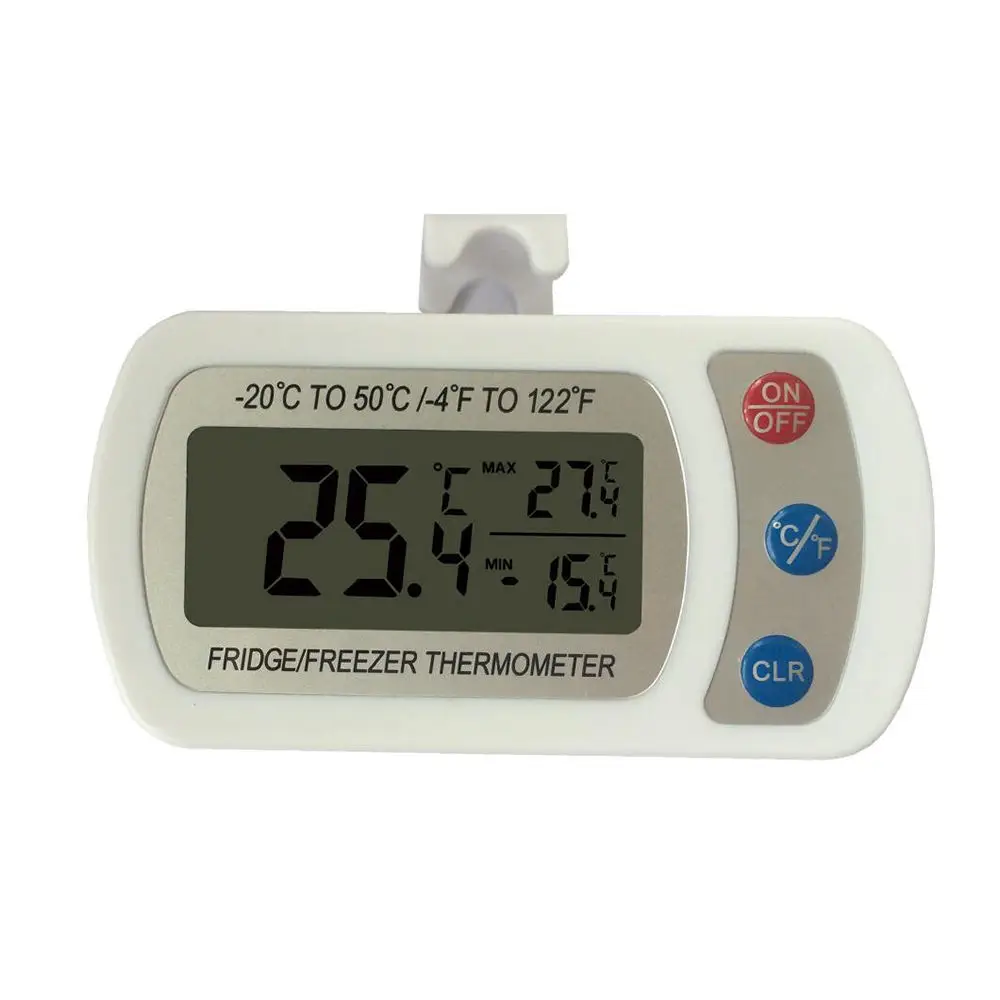 

High-Precision Waterproof Electronic Thermometer Refrigerator Thermometer Maximum And Minimum Memory
