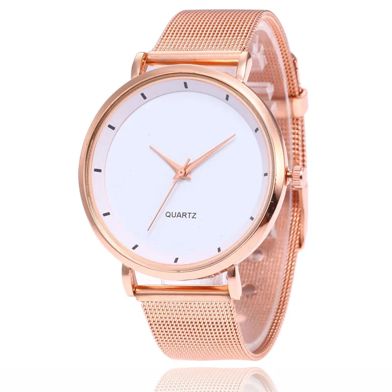 

Top Brand Women Watches Rose Gold Fashion Casual Women's Steel Quartz Watches Relogio Feminino Ladies Dress Watch Female Clock