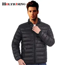 Мужская хлопковая стеганая куртка, пальто, Мужская парка, chaquetas hombre, Мужская Сверхлегкая тонкая верхняя одежда, куртка, ветрозащитная
