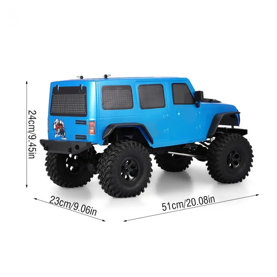 RGT EX86100 136100 1/10 RC Гусеничный автомобиль 370 Матовый мотор светодиодный светильник водонепроницаемый компонент Электрический 4WD RC внедорожный Гусеничный