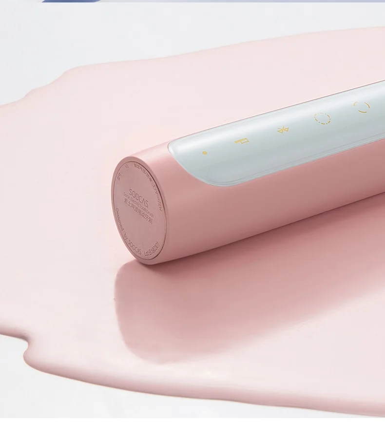 Escova de Dentes Inteligente de Controle Xiaomi Mijia Soocas Elétrica Sónica Recarregável Usb Nfc Automático x5 18 Dentes recarregável USB NFC Inteligente de Controle Automático escova de Dentes