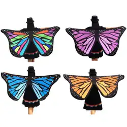 KANCOOLD шарф шаль из мягкой ткани женские крылья бабочки фея дамы Нимфа Pixie костюм аксессуар модные PAPRT6