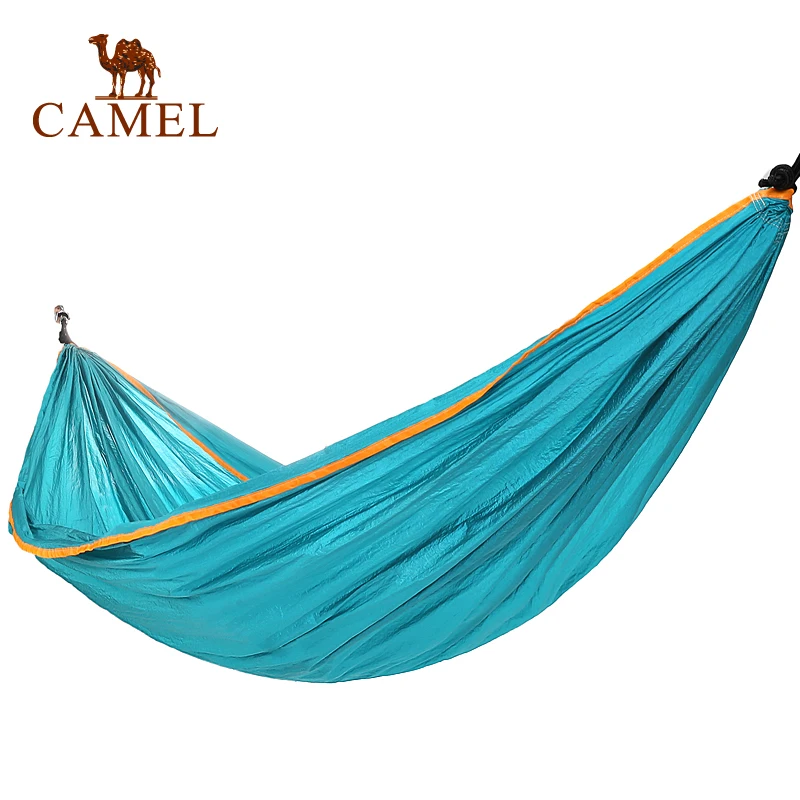 

Hit 10000] CAMEL CAMEL outdoor double hammock men's and women's leisure travel portable hammock