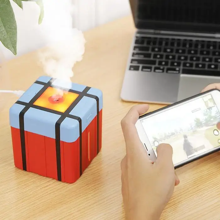 

300ML Airdrop Box Humidifier Mini USB Ultrasonic For Home Office Desktop Airdrop Bag Humidifier Hot