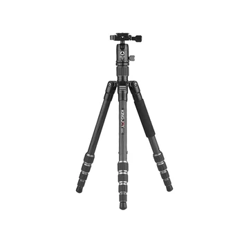 

AABB-Kingjoy G22C+G00 Portable Travel Camera Tripod Monopod With 360 Degree Ball Head 5-Section For Canon Sony Nikon Dslr Ildc