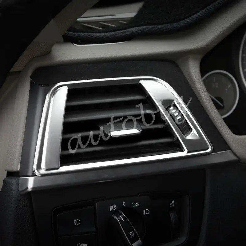 

Chrome Styling Dashboard Air Vent Cover Trims Interior Accessories FOR BMW 3GT 3 4 Series F30 F31 F34 F32 F33 F34 F36