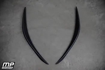 

Fit for FORD MUSTANG 15-17 Front fog lamp eyebrow surrounded by carbon fiber baking paint interference wind knife