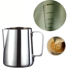Japanischen stil Verdickt Edelstahl Espresso Kaffee Milch tasse becher caneca thermo Aufschäumen Krug Dampfenden Aufschäumen Krug