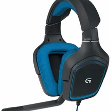 Продукт, игровая гарнитура с объемным звуком logitech G430 с технологией Dolby DTS 7,1