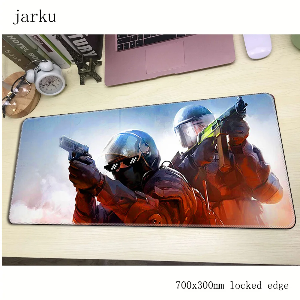 Коврик для мыши Counter-Strike gamer 700x300 мм коврик для мыши notbook большой игровой коврик для мыши Большой объемный рисунок коврик для мыши стол для компьютера padmouse