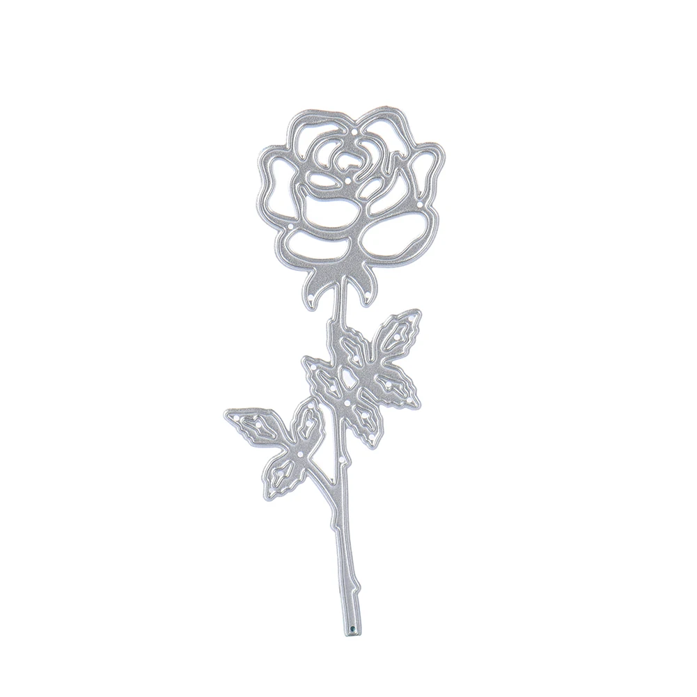 

Rose Shape DIY Scrapbooking Cutting Dies DIY Embossing Cutting Mold For Album Photo Cards Scrapbook Stencils Metal Cutters