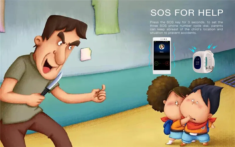 Новые gps детские часы мобильный телефон сим-карта ребенок SOS Вызов локатор анти-потеря безопасности вызов детский браслет будильник