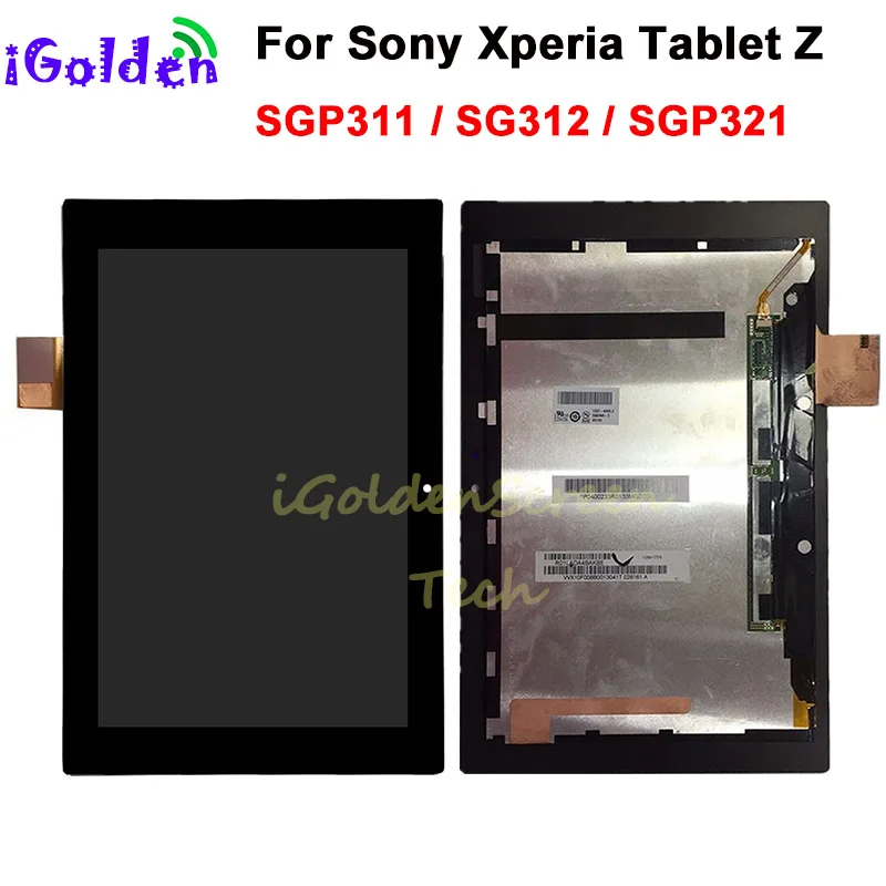 

Black New 10.1"LCD Screen Display For Sony Xperia Tablet Z SGP311 SG312 SGP321 SGP341 Touch Screen lcd Digitizer Assembly + tool