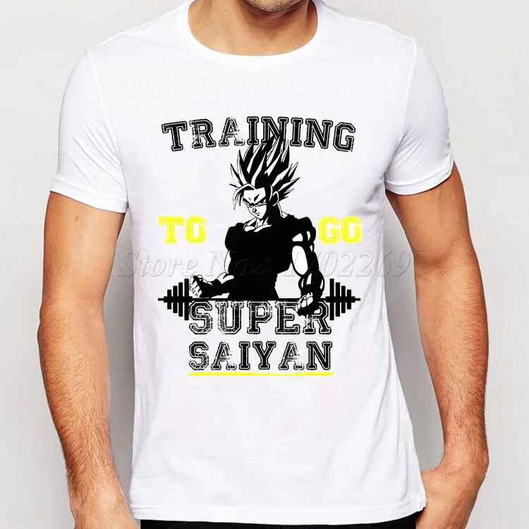 

Japan anime Dragon Ball Z T Shirt Super Saiyan Short Sleevest shirt men Son Goku Tees Tops Men Clothes Plus size