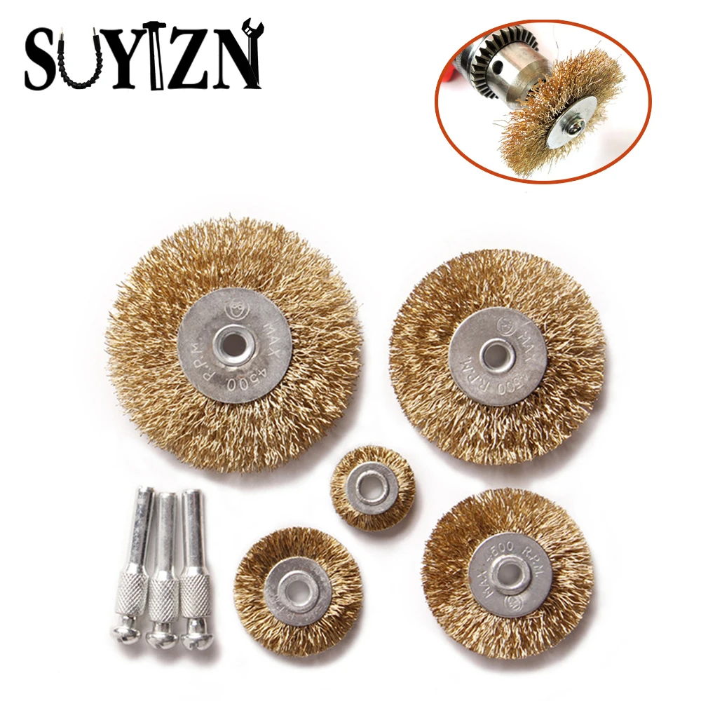 Dremel Accessories For Rotary Tools Wire Brush Power Polishing Head Of