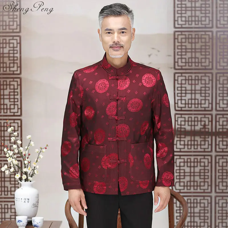 Китайская культура, традиционные мужские чонсам, Восточный стиль, одежда, традиционная китайская рубашка одежды стиля Востока для мужчин Q601