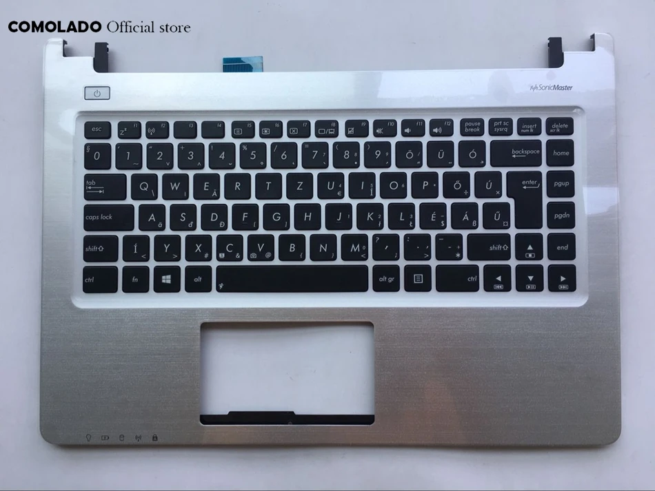 

HU Hungary keyboard For Asus K46 K46 K46CA K46CB K46CM S46C S46CB S46CM S46CA Laptop keyboard Version with Palmrest Upper HU Lay