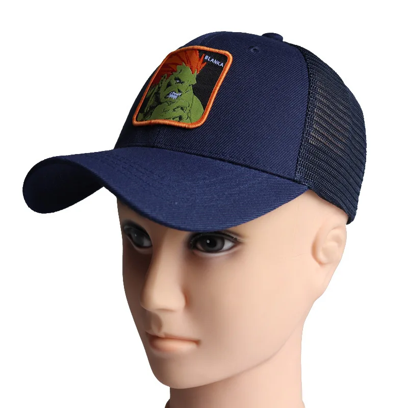 Новая брендовая бейсбольная кепка Goku Dragon Ball Snapback, Высококачественная хлопковая кепка для мужчин и женщин в стиле хип-хоп, шляпа для папы, сетчатая Кепка, Прямая поставка - Цвет: COLOR 27