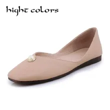 Весна ретро квадратный носок бабушкины туфли без каблука с открытым носком тонкие туфли Для женщин для вождения повседневные туфли на плоской подошве лоферы