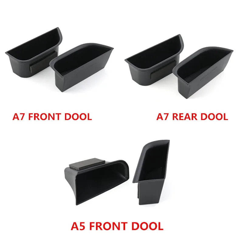 audi A7 A5 door storage box_