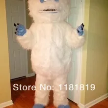 Талисман снег Монстр Yeti талисмана обычай Необычные костюмы аниме косплей Mascotte тема маскарадный карнавальный костюм