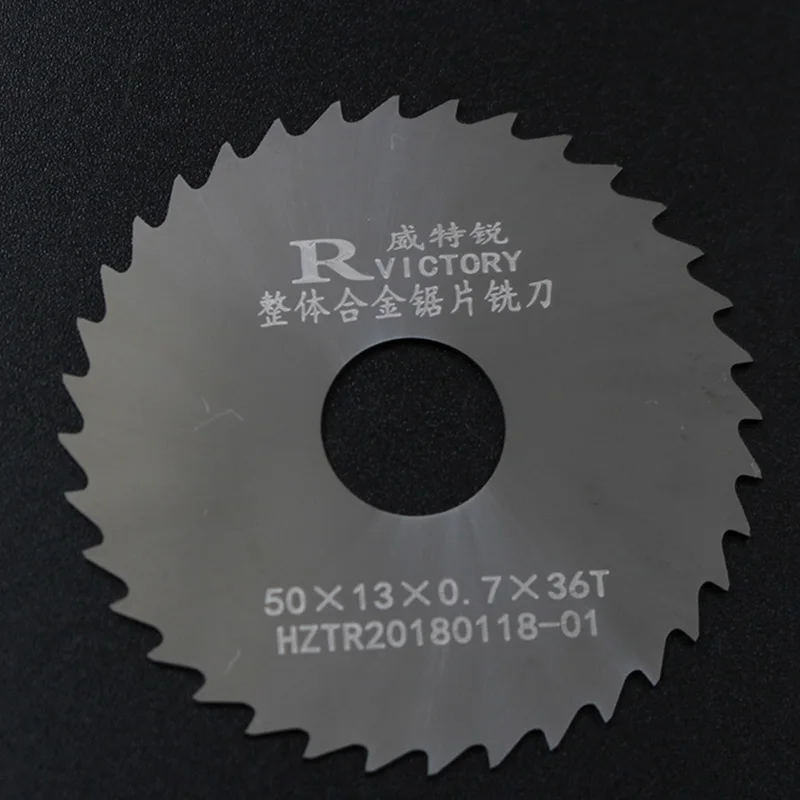 

5Pcs 50mm Micro Saw Blade Thick 0.5mm to 3mm Tungsten Carbide Tipped Circular Saw Blade for Aluminum Wood Plastic Cutting