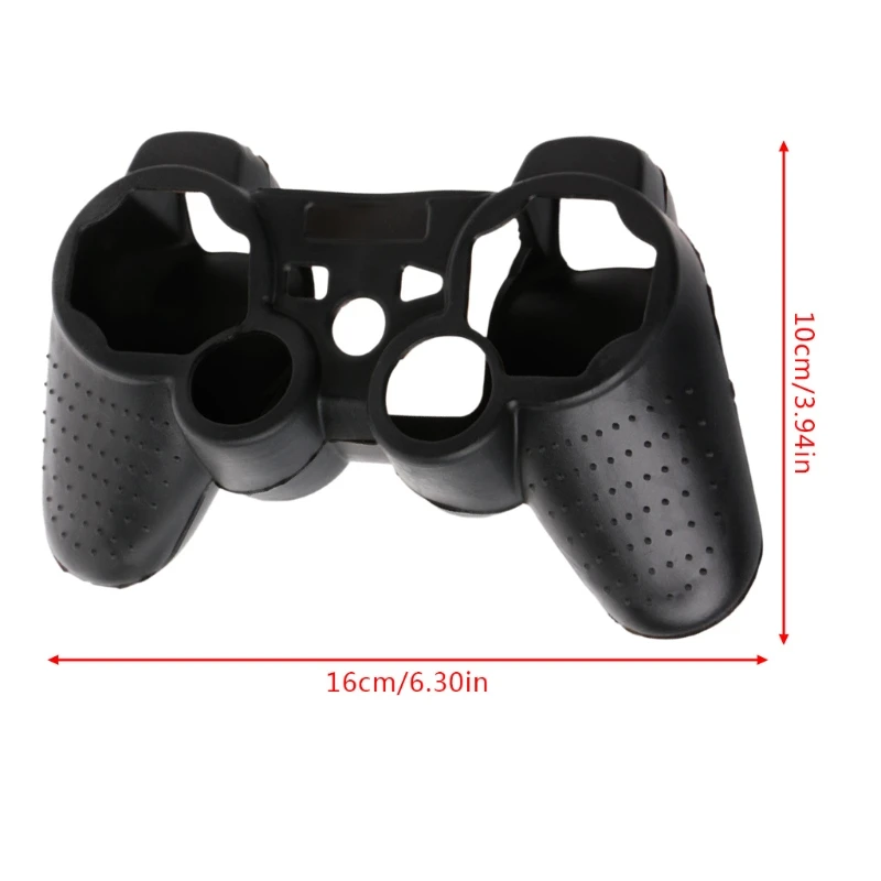 For Sony Playstation 3 Controller Silicone Case Protective Skin Cover Wrap Case for PS3 Controller Joystick Gel Rubber for PS3