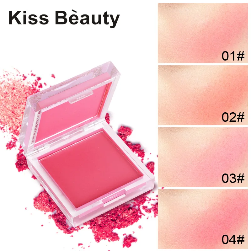 

New blush rouge 4 colors optional makeup lasting easy makeup