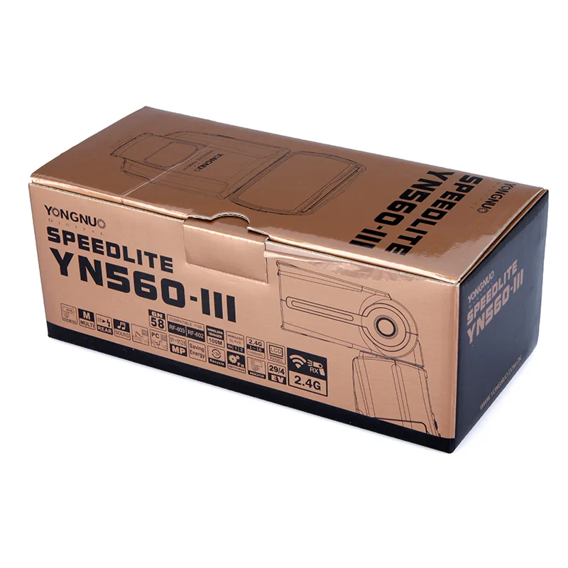 Yongnuo YN560III универсальная вспышка Speedlite YN-560III YN560 III беспроводной фонарик для камер Canon Nikon Pentax Olympus sony