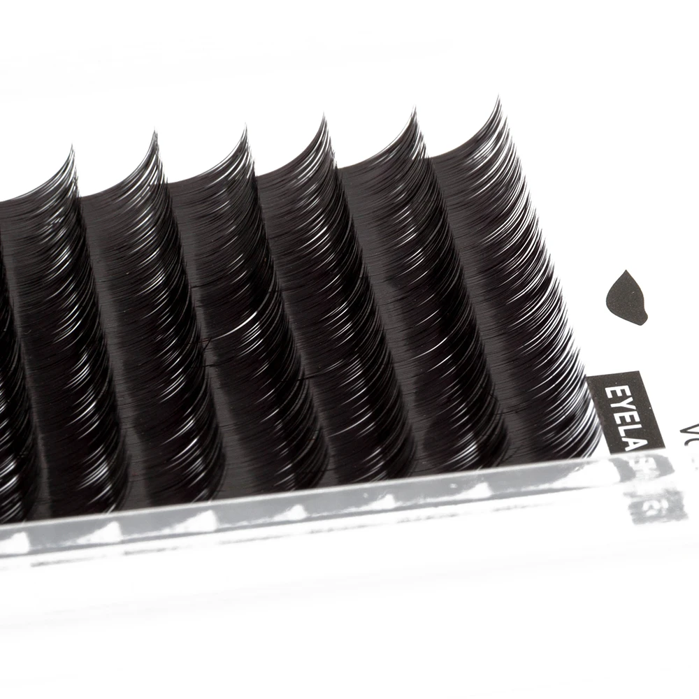 

[0.12/15/0.20 B/C/D 8-15mm] Super Soft Cashmere Flat Lash Eyelash Extension Semi Permanent Seashine Lash Free Shipping