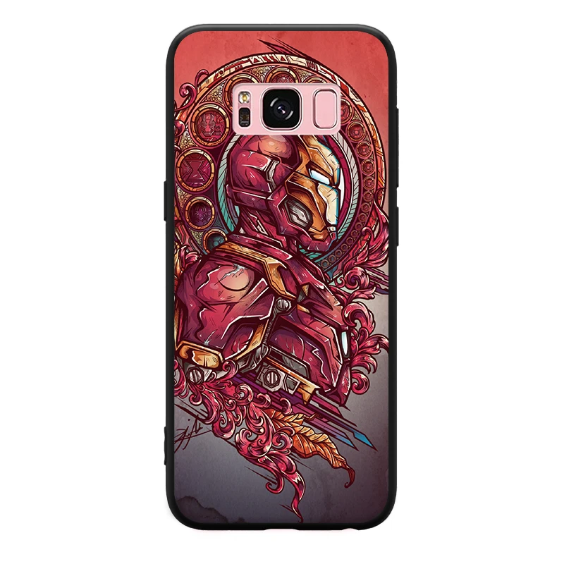Отличительные Прохладный сериалы про супергероев шаблон для Samsung Galaxy S6 S7 край S8 S9 Plus Note 3 4 5 8 9 Жесткий чехол для телефона