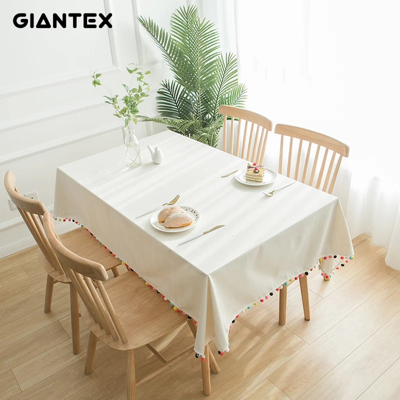 

GIANTEX Decorative Table Cloth Tablecloth Rectangular Tablecloths Dining Table Cover Obrus Tafelkleed mantel mesa nappe U2090