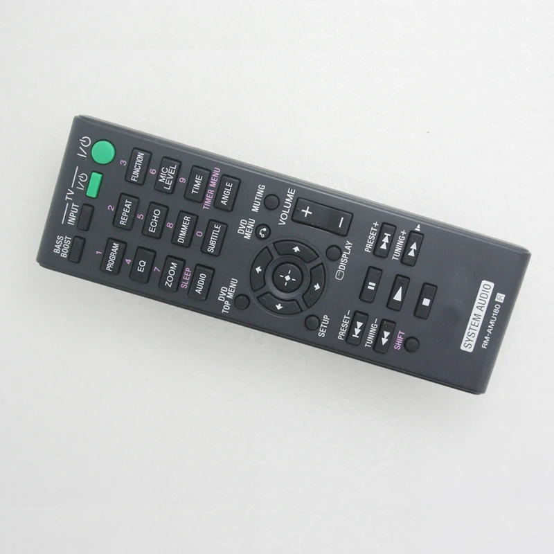 

Remote Control RM-AMU180 For SONY RM-AMU084 HCD-DX400 RM-AMU121 DVD Audio System