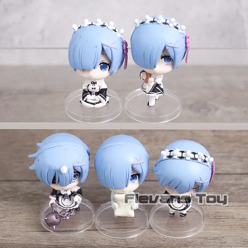 Re Zero Starting Life in Another World Rem Mini PVC Figures Collectible