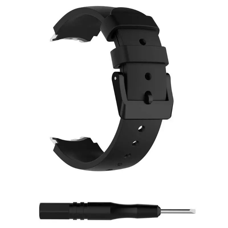 OOTDTY 1 шт. силиконовые сменные часы ремешок Браслет и ремонт инструмент для Ticwatch S Smartwatch-Knight умные аксессуары