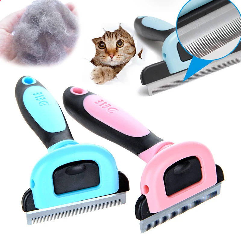 

Pet dog Trimmer Combs For Cat Pet Supply Pet comb Dog Hair Remover Cat Brush Grooming Tools Detachable Clipper Attachment