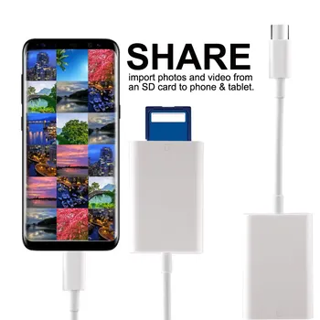 

USB 3.1 Type C USB-C to SD Card Reader Adapter for Macbook for Samsung
