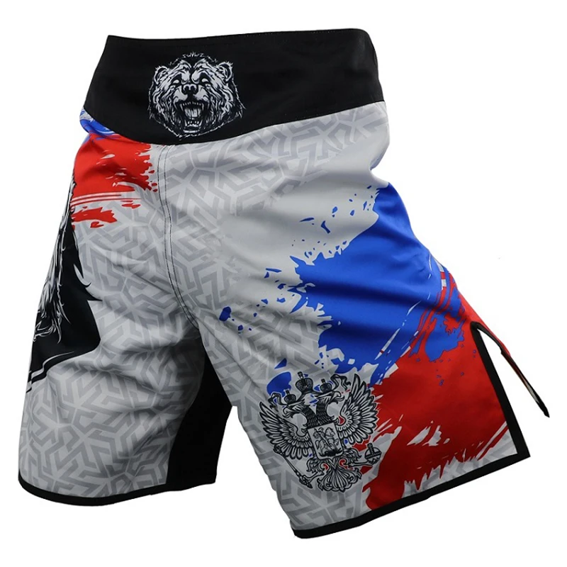 Новый список MMA fight sports bear eagle shorts UFC Комплексная тренировки по борьбе шорты Фитнес