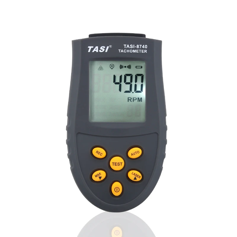 

LCD Tachometer Digital Laser Tachometer TASI-8740 2.5RPM~99,999RPM Digital Tachometer LCD photoelectric Tachometer Test Meter