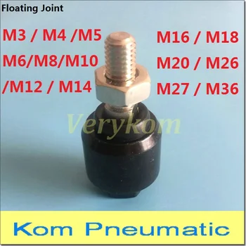 

Pneumatic Swing Floating Joing F Universal MA MAL Cylinder Mounting Accessories F- M6 M8 M10 M12 M14 M16 M20 F-M10X125F Knuckle