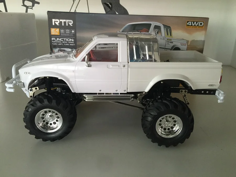

1/10 2.4Ghz 4*4 RC Pickup Racing Model Crawler RTR W/ ESC Motor Battery Radio Servo