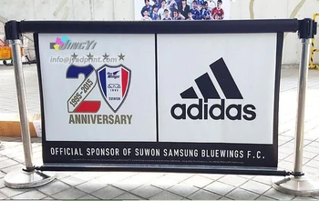 

protable roll up advertising railings display stand banner