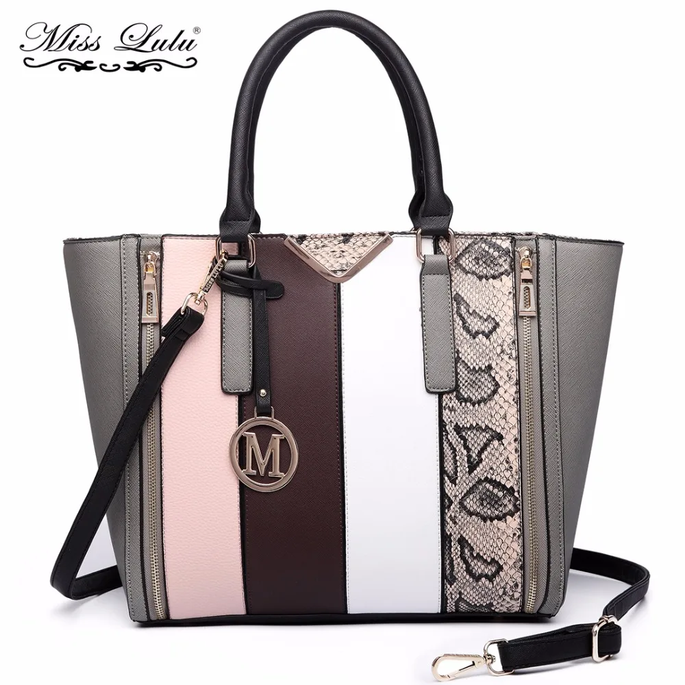 miss lulu grey bag
